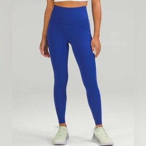 Lululemon 4 Base Pace High-Rise Running Tight 25" Psychic Blue great condition